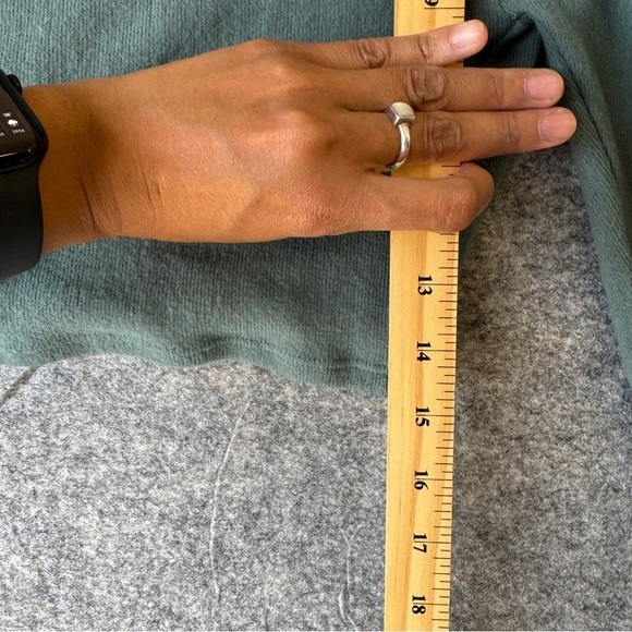 Intimately Free People Green Puff Sleeve Modal Ruched Front Crop Top Size XS - Picture 13 of 16